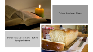 Culte "Brioche et Bible"