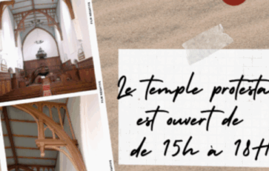 Visites du temple de Niort : l’été se prolonge jusqu’au 21 septembre !