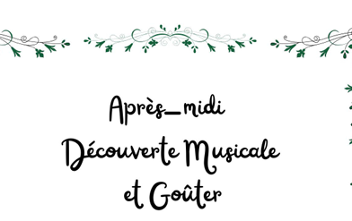 Après-midi découverte musicale