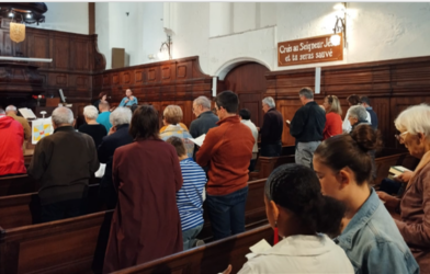 Culte chaque dimanche à 10H30 au temple de Niort